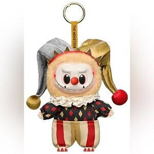 Pop Mart WHY SO SERIOUS Vinyl Plush Pendant Super Secret Moonlit Mask New Sealed